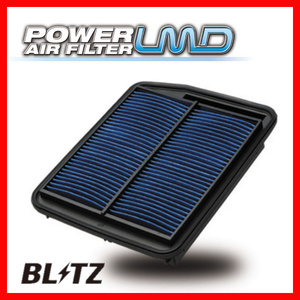BLITZ ブリッツ パワー エアフィルター LMD フィットシャトルハイブリッド GP2 2011/06- 59584