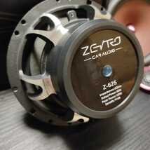 【送料無料】数量限定 Zero car audio Z-625 セパレート 2way 高級 スピーカー ツイーター ミッドバス ウーファー カーオーディオ_画像4