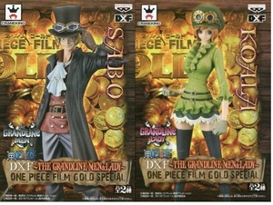 ワンピース DXF THE GRANDLINE MEN&LADY ONE PIECE FILM GOLD SPECIAL サボ コアラ 全2種セット モーリーファンタジー限定