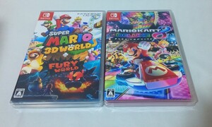 【新品未開封】スーパーマリオ3Dワールド+フューリーワールド マリオカート8 デラックス セット