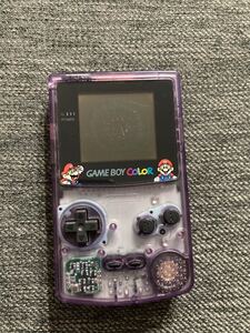 ゲームボーイカラーオリジナルマリオバージョン