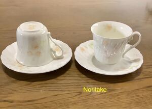 カップ&ソーサー 2客 Noritake
