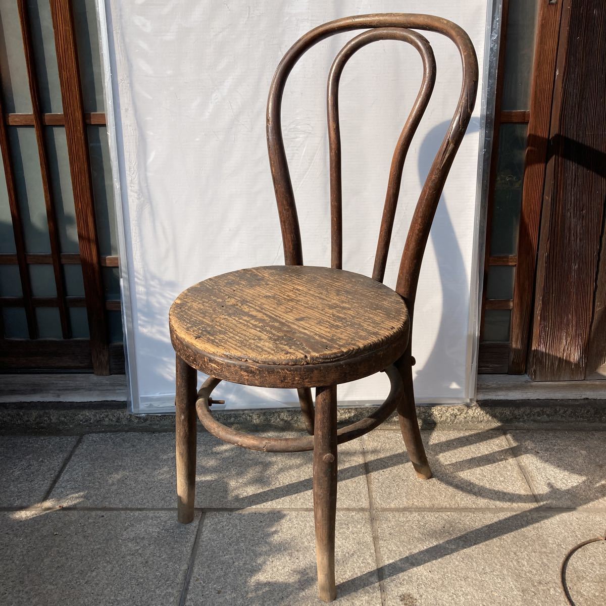 ヤフオク! -椅子 木製 アンティークの中古品・新品・未使用品一覧