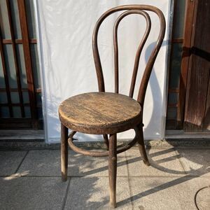昭和レトロ ウッドチェア 木製椅子 椅子 レトロ アンティーク カントリー インテリア レトロ雑貨 家具