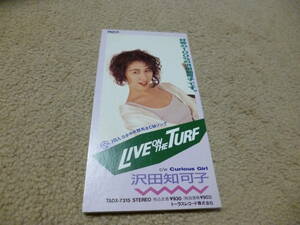 8cm屋）激レア！沢田知可子「LIVE　ON　THE　TURF」JRA　CMソング　８ＣＭ