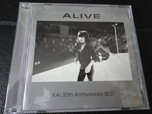 甲斐よしひろ「ALIVE KAI 30th Anniversary BEST」2004年ベスト盤TOCT-25499 甲斐バンド KAI FIVE