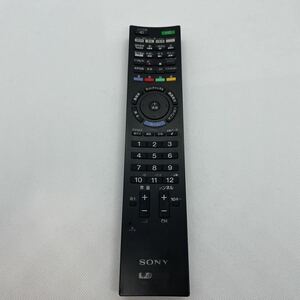 ジャンク　SONY ソニー テレビリモコン RMF-JD009 a10a10sm