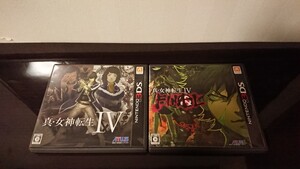 美品☆真・女神転生Ⅳ&Ⅳ FINAL 3DS☆アトラス