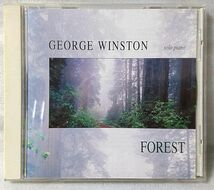 GEORGE WINSTON FOREST ★ 人気ソロピアノシリーズ ★ 国内盤 CD [4272CDN_画像1