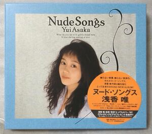  Asaka Yui NUDE SONGS 1990 год Release * внешний кейс * буклет есть / CD [5651CDN