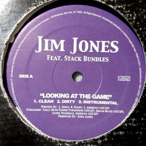 JIM JONES feat LOOKING AT THE GAME ★ 12インチ US盤 2007年 プロモ盤 ★アナログ盤 [3862RP