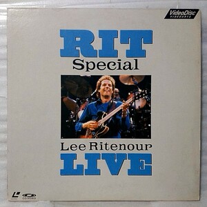 **LD LEE RITENOUR LIVE RIT SPECIAL * 1984 year Release Lee litona- Live record!!* domestic record laser disk [3871RP