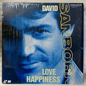 **LD DAVID SAMBORN LOVE & HAPPINESS * shrink attaching * laser disk [2459RP