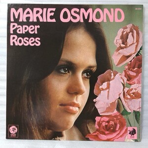 ★★MARIE OSMOND PAPER ROSES ★ 直輸入盤 USプレス 日本語解説書付 ★アナログ盤 [2802RP