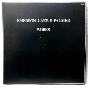 ★★ EMERSON LAKE & PALMER WORKS ★ 1977年リリース ★ 国内盤 アナログ盤2枚組 [4680RP