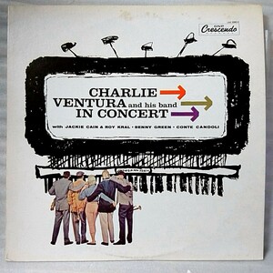 ★★CHARLIE VENTURA & HIS BAND IN CONCERT★国内盤★アナログ盤 [1693RP