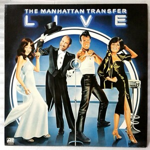 ★★マンハッタントランスファー MANHATTAN TRANSFER LIVE★1978年リリース アナログ盤 [1328RP