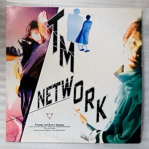 TM NETWORK COME ON LET'S DANCE * 12 -inch 1986 year Release analogue record [1799RP