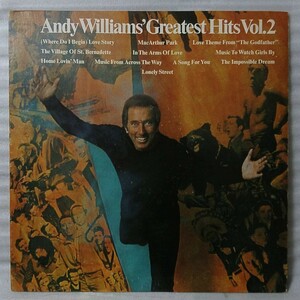 ★★アンディウィリアムス ANDY WILLIAMS GREATEST HITS VOL.2★ ★アナログ[940NP]