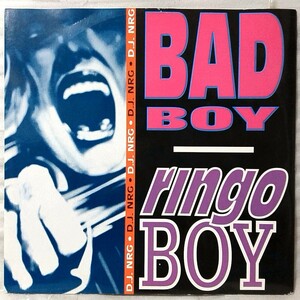 D.J NRG BAD BOY / RINGO BOY ★ 1992年リリース ハイエナジー/イタロディスコ★ イタリア盤 12インチ ★アナログ盤 [4316RP