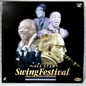 **LD THE ALL STAR SWING FESTIVAL TRIBUTE TO LOUIS ARM STRONG*1997 year Release domestic record * laser disk [1759RP