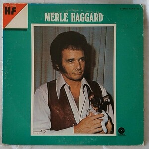 MERLE HAGGARD HALL OF FAME★国内盤 カントリー ★アナログ盤 [3633RP