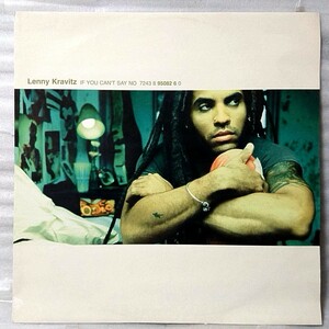 ★★LENNY KRAVITZ IF YOU CAN'T SAY NO ★ 12インチ 1998年リリース EU盤 ★アナログ盤 [4795RP