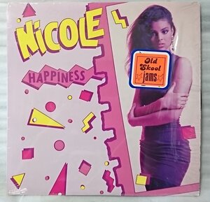 ★★NICOLE HAPPINESS ★ シュリンク付 US盤 12インチ ★アナログ盤 [3269RP