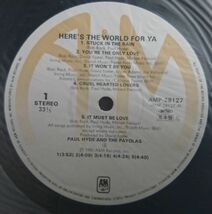 ★★PAUL HYDE & THE PAYOLAS ★ 1985年リリース ライナー付 ★ 国内盤 アナログ盤 [4503RP_画像3