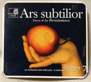 ARS SUBTILIOR DAWN OF THE RENAISSANCE ★ 2005年リリース ドイツ盤 ★ CD [6284CDN