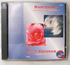 THE MANTOVANI COLLECTION / BILLY VAUGHAN GOLDEN HITS ★ マントヴァーニ / ビリーヴォーン ★ ムード音楽 CD2枚組 [5895CDN