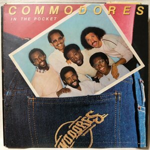 COMMODORES IN THE POCKET ★1981年リリース MOTOWN US盤 ★ アナログ盤 [6135RP