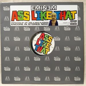 EMINEM ASS LIKE THAT ★ クリアレコード ★ 12インチ アナログ盤 [6337RP