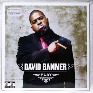 DAVID BANNER PLAY ★ 12インチ UK盤 ★ アナログ盤 [6858RP