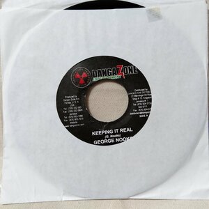 GEORGE NOOKS KEEPING IT REAL / MITCHUM CHIN DWAYNE CHIN-QUEE TURMOIL VERSION★ レゲエ ★7インチレコード[6786EP