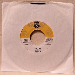 SIZZLA ENCORE / CEZAR I CAN'T OVER YOU ★ レゲエ ★7インチレコード[6919EP