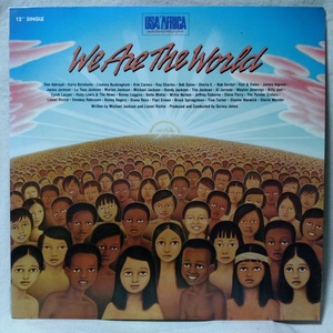 USA FOR AFRICA WE ARE THE WORLD ★ 国内盤 12インチ ★ アナログ盤 [9114RP