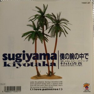 杉山清貴 僕の腕の中で / あの空も。この海も。★1988年リリース アナログ後期盤 ★7インチレコード[7382EP