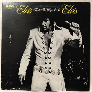 エルヴィスプレスリー ELVIS PRESLEY THAT'S THE WAY IT IS ★ 国内盤 ★ アナログ盤 [7239RP