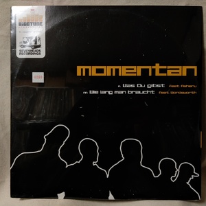 ★未開封盤★MOMENTAN WAS OU GIBST ★ ドイツ産ヒップホップ!! ★ 2004年リリース 12インチ アナログ盤 [6162RP