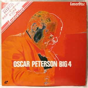 LD Oscar Peter son big 4 * J.A.T.P 1983 LIVE IN JAPAN* man's obi * liner attaching * laser disk [8018RP