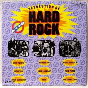 LD REVOLUTION OF HARD ROCK★DEEP PURPLE / BLACK SABBATH / FREE / VANILLA FUDGE / JAMES GANG etc ★レーザーディスク[8381RP