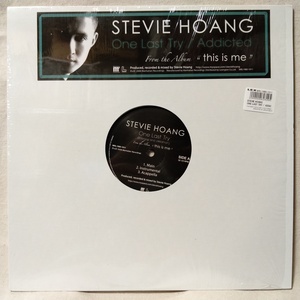 STEVIE HOANG ONE LAST TRY/ ADDICTED ★ 2008年リリース 12インチ★ 国内限定盤 アナログ盤 [9874RP