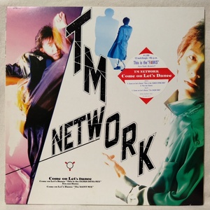 TM NETWORK COME ON LET'S DANCE ★12インチ★1986年リリース ★ アナログ盤[9502RP