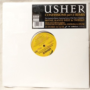 ★未開封★ USHER CONFESSIONS PART 2 REMIX ★2004年リリース アナログ盤 [6697RP