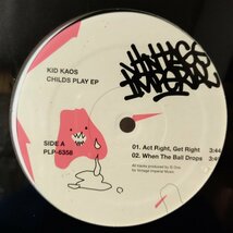 ●未開封● KID KAOS CHILDS PLAY ★ P-VINE ★ 2005年リリース ★ 日本限定盤 12インチ ★ アナログ盤 [6455RP_画像3