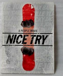 DVD A PEOPLE MOVIE NICE TRY★スノーボードDVD[161X