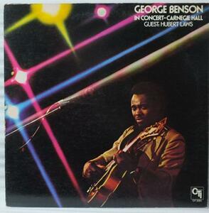 ★★GEORGE BENSON IN CONCERT CARNEGIE HALL★国内盤[38CP