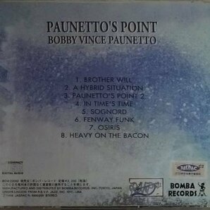 BOBBY VINCE PAUNETTO'S PAUNETTO'S POINT★LATIN JAZZ[704Uの画像3