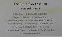 横山健 THE COST OF MY FREEDOM★2004年リリース ハイスタンダード [968X_画像3